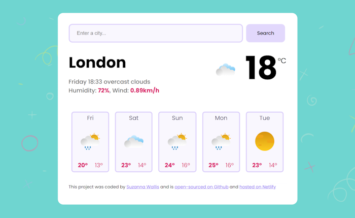 Weather App Screenshot